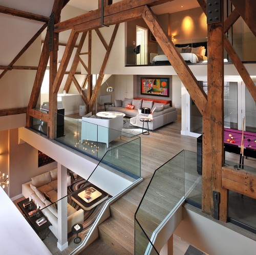 georgianadesign - St. Pancras penthouse, London. TG-Studio....