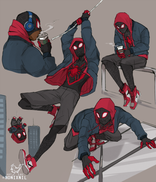nonis - I been crying all day over the Spider-Verse trailer it...