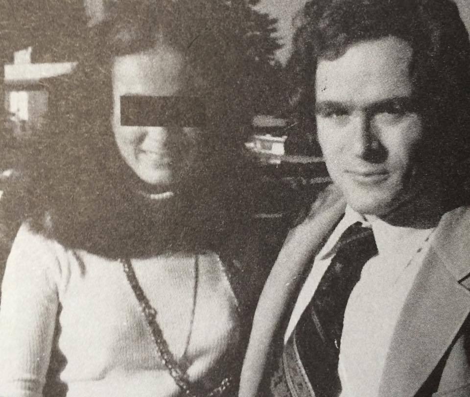 Ted Bundy pictured with Stephanie Brooks, the woman to whom he was secretly engaged to. 
