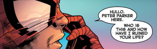spider-man-sass:He’s got this down to a science.