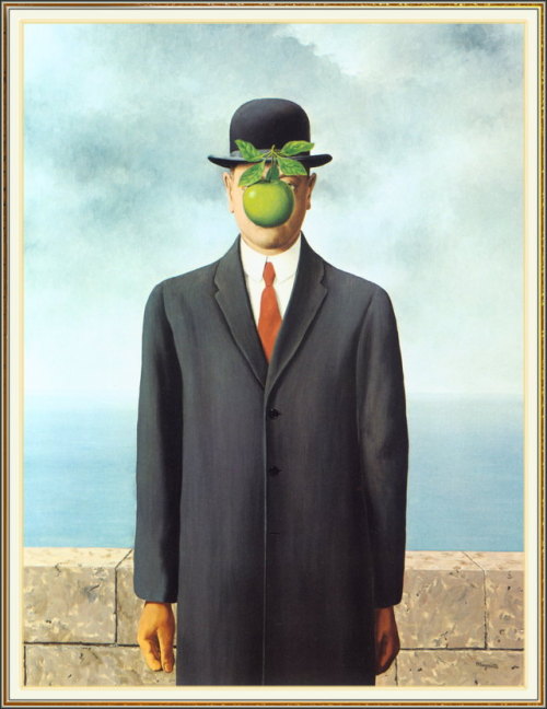 surrealism-love - The Son of Man, 1964, Rene MagritteSize - 89x116...
