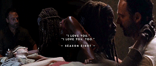 michonnegrimes - Rick and Michonne through the seasons ♥