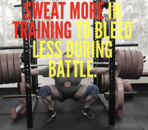 onemorestep:Sweat More During Training To Bleed Less During...