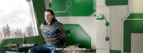 starkravingparker - Loki Odinson (+) being polite no matter what.