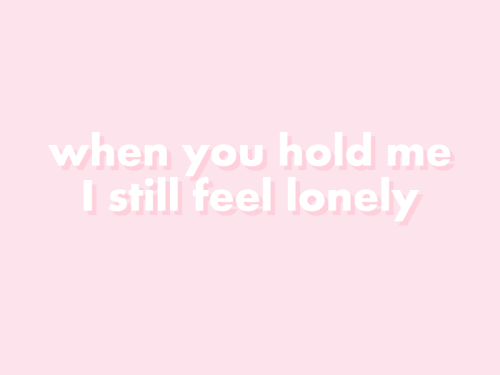 shoujoprincessu - ♡ lonely when you hold me ♡