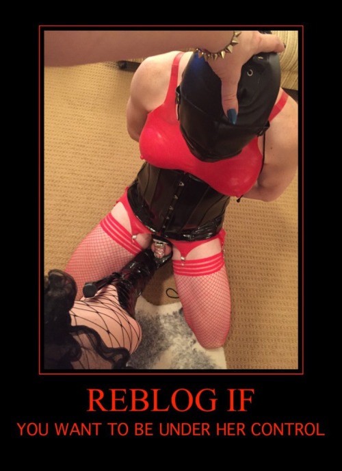 chastity-queen - Caged, hooded, feminized in latex and slutty apparel is heaven!