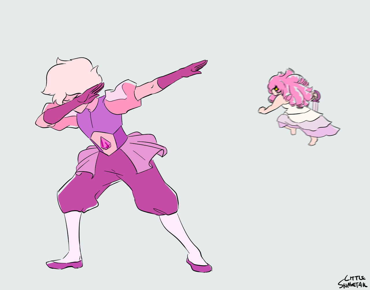 101 Ways Pink Diamond Could’ve Been Shattered 038 - For the greater good — “It had to be done.” (Also, I decided to use canon!Pink from time to time because I like her so much.) — Steven Universe ©...