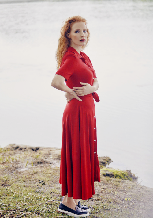 blondiepoison - Jessica Chastain by Ramona Rosales for The...