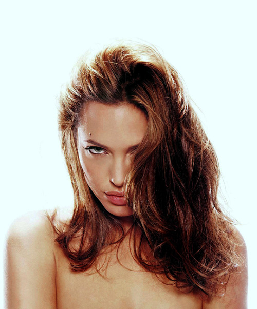 louisquinnzel - Angelina Jolie photographed by James White...