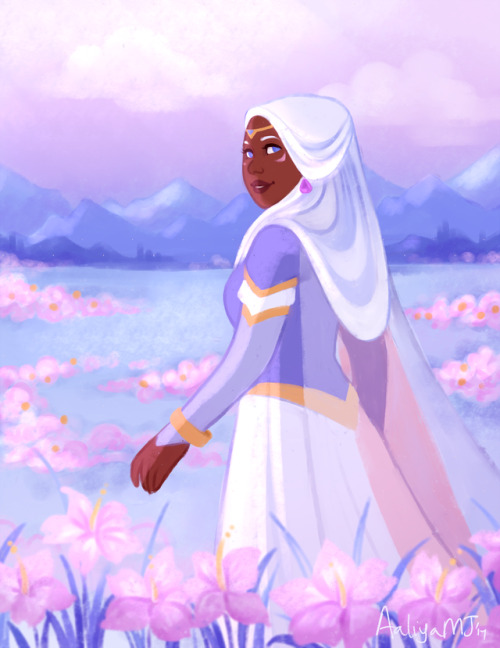 A hijabi Allura for the @allurazineI absolutely loved working on...