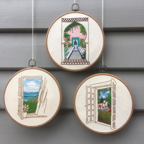 sosuperawesome - Embroidery Art, Earrings and Pendants, by...