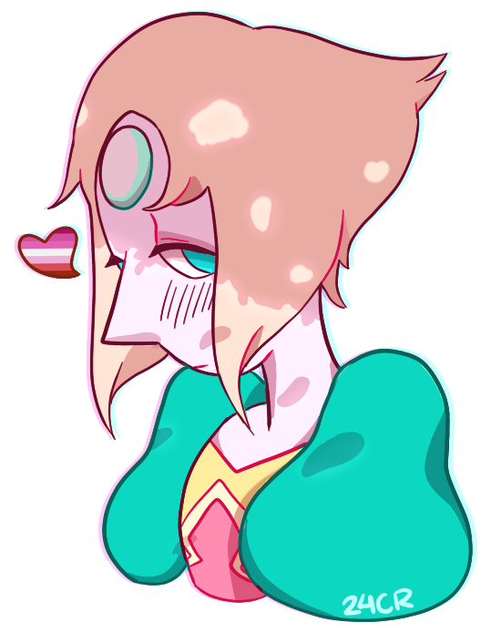 here is the Pearl Lesbian Pride icon! you can use it as you like! here are the icon versions (transparent so you can add any flag! don’t worry, the little heart will look like a normal heart in icon...