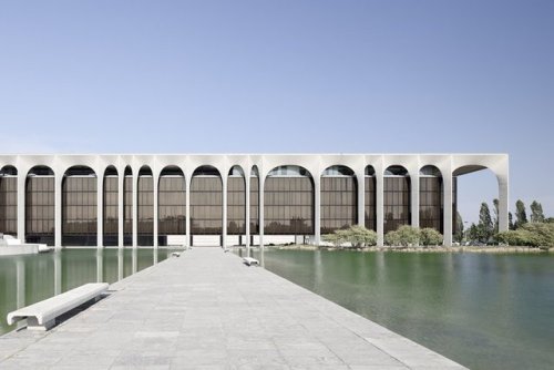 juliaknz - Oscar Niemeyer / Mondadori HQ, Segrate, Italy, 1975.