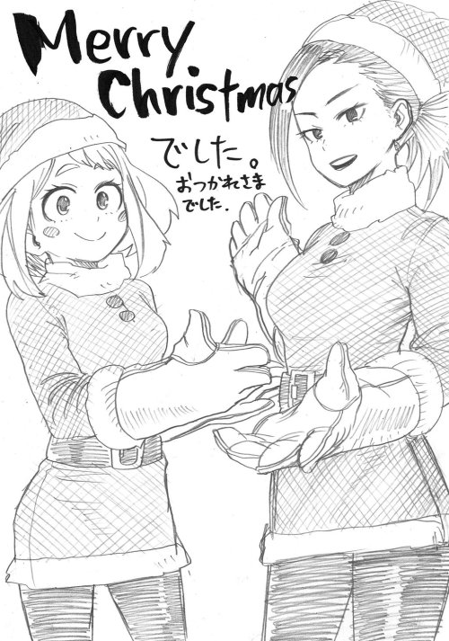 msleilei - Christmas-themed drawings by Horikoshi-sensei!(First...
