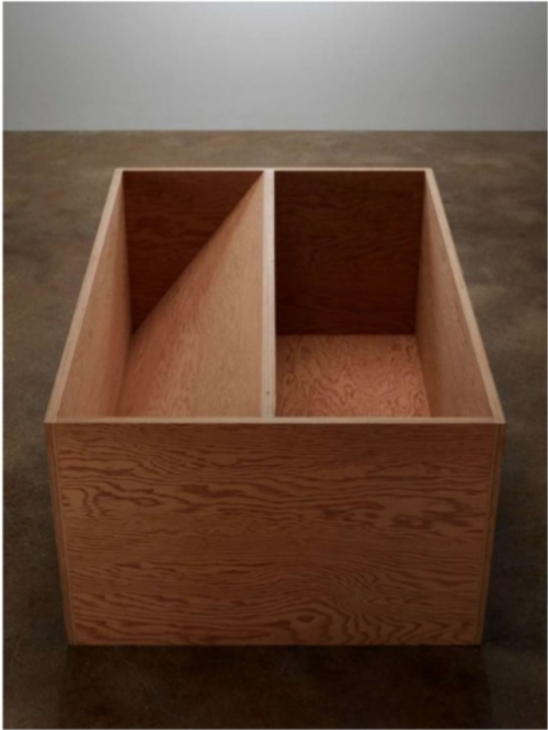 arterialtrees - Donald Judd, Untitled, 1978, Douglas Fir plywood
