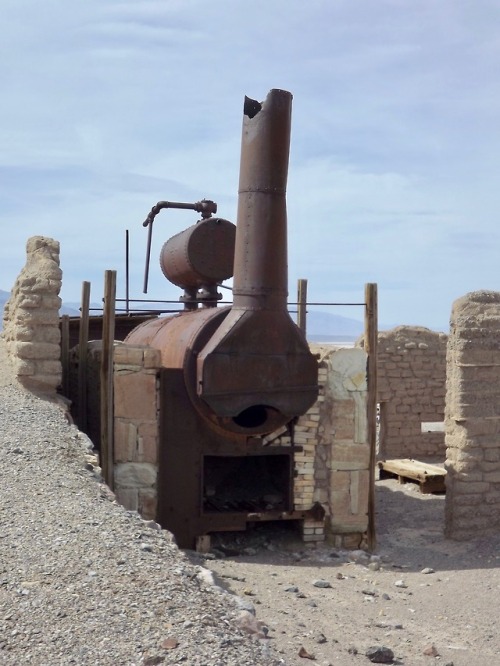 eopederson - Steam Engine, Abandoned Borax Works, Death Valley...