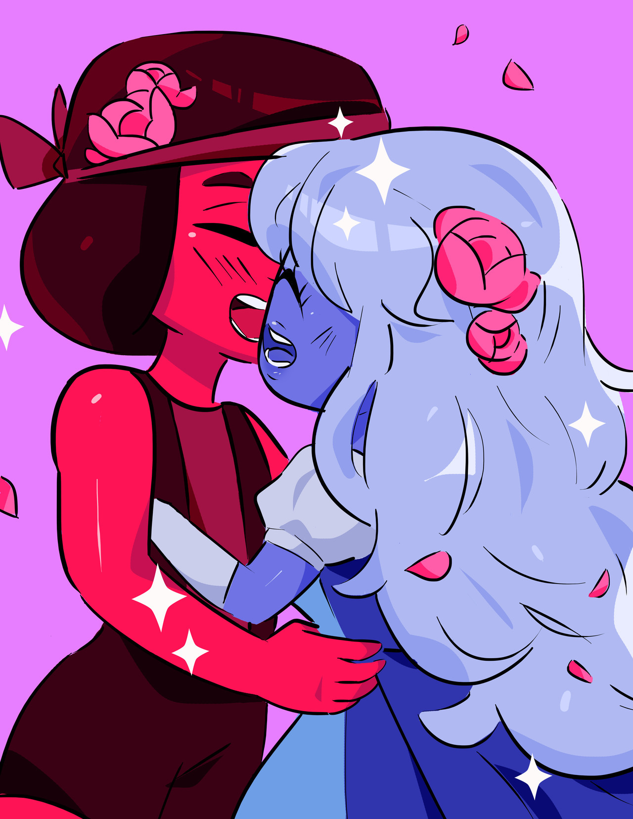 Ruby and Sapphire 🔥💦✨
