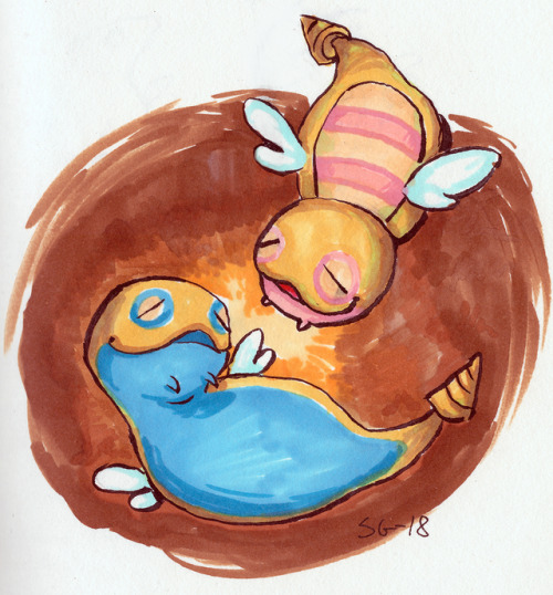 tokspoks - Eventhough Dunsparce spends most of its time burrowed...