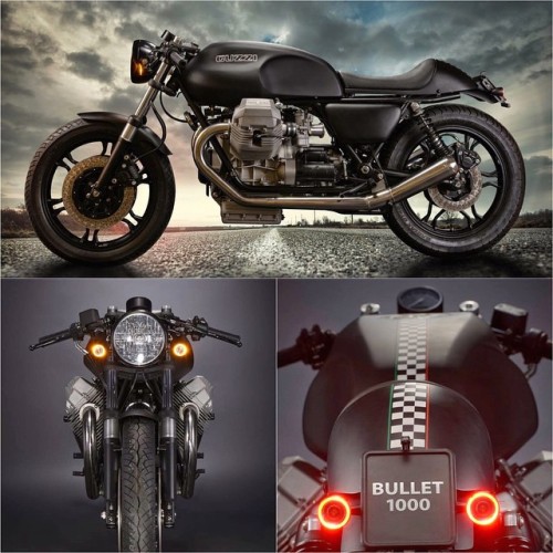 megadeluxe - Moto Guzzi “Bullet 1000” by HTMoto. #motoguzzi...