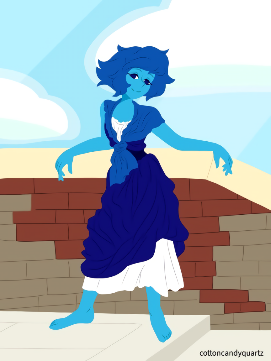 Lapis Lazuli as a lesbian in old Italy. It’s been awhile since I’ve posted anything, art block, finals, and being a thousand years late to the Dream Daddy party. I completed every route and now I...