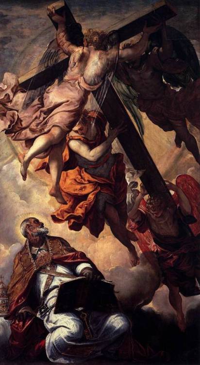 artist-tintoretto:The Vision of St Peter, 1556, TintorettoSize:...