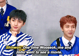 Pentagon | yeo1: When Jinho goes to the movies with Wooseok