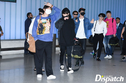 mimibtsghost - 180515 - BTS AT LAX BY DISPATCH