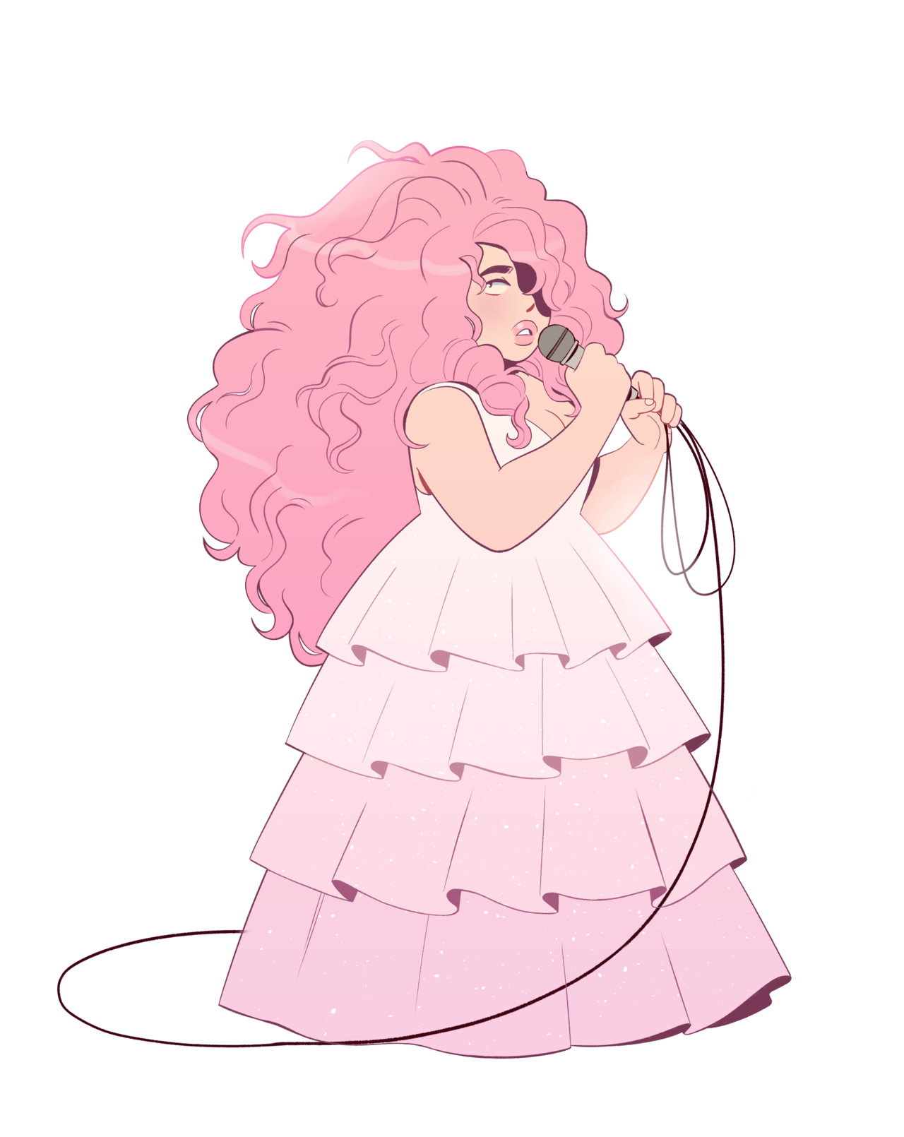 We had to draw an SU character for class so of course I chose pink mom