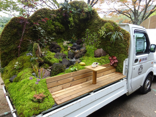 thecheshirecass - itscolossal - The Japanese Mini Truck Garden...