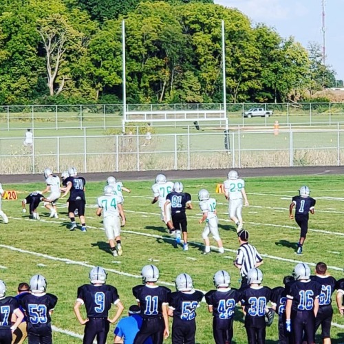 My baby is out there killing it today! #81 #GoJags #SportsingMom...