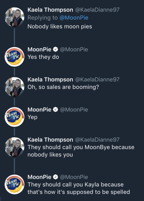 caffeinated-possum - y'all are cowards, moon pies are the...