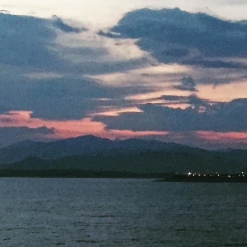Sunset over #Greece.