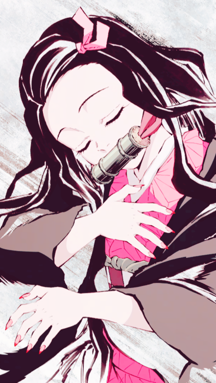 tokitaouma - nezuko phone wallpapers ♡ requested by anon