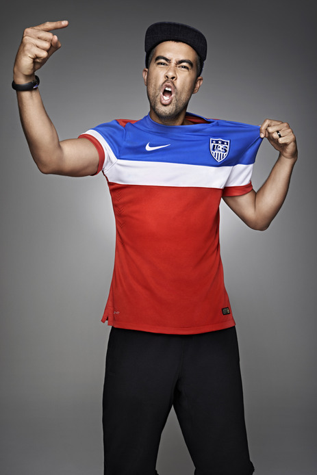 Cross-country. Cross-culture. America supports its team. It’s red, white and blue… and it’s coming to the World Cup. To launch the new away kit, USMNT captain Clint Dempsey and the USWNT’s Sydney Leroux were joined by Diplo, HAIM, Spike Lee, NFL...