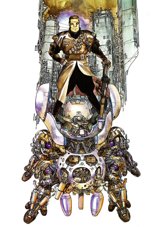 spaceshiprocket - Masamune Shirow - Ghost in the Shell