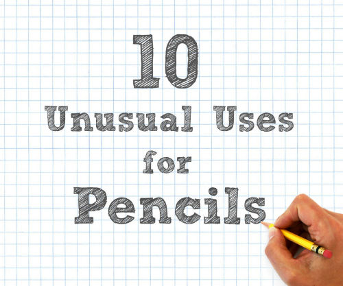 instructables - 10 Unusual Uses for Pencils...