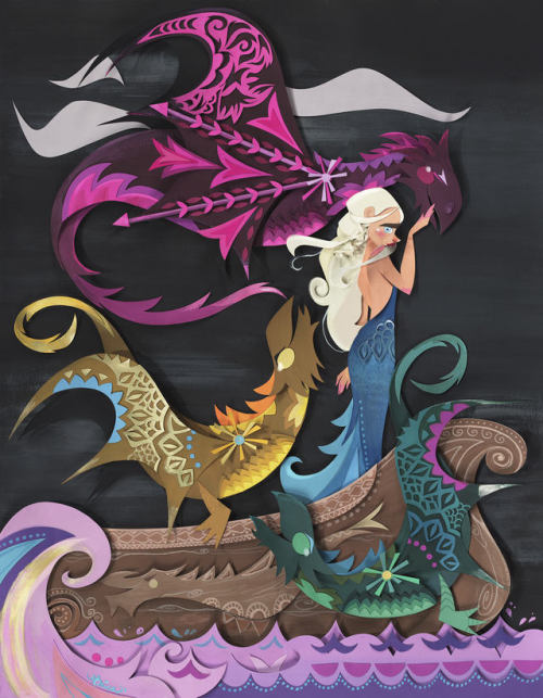 sosuperawesome - Game of Thrones Paper Cut Art by Nathanna Erica...