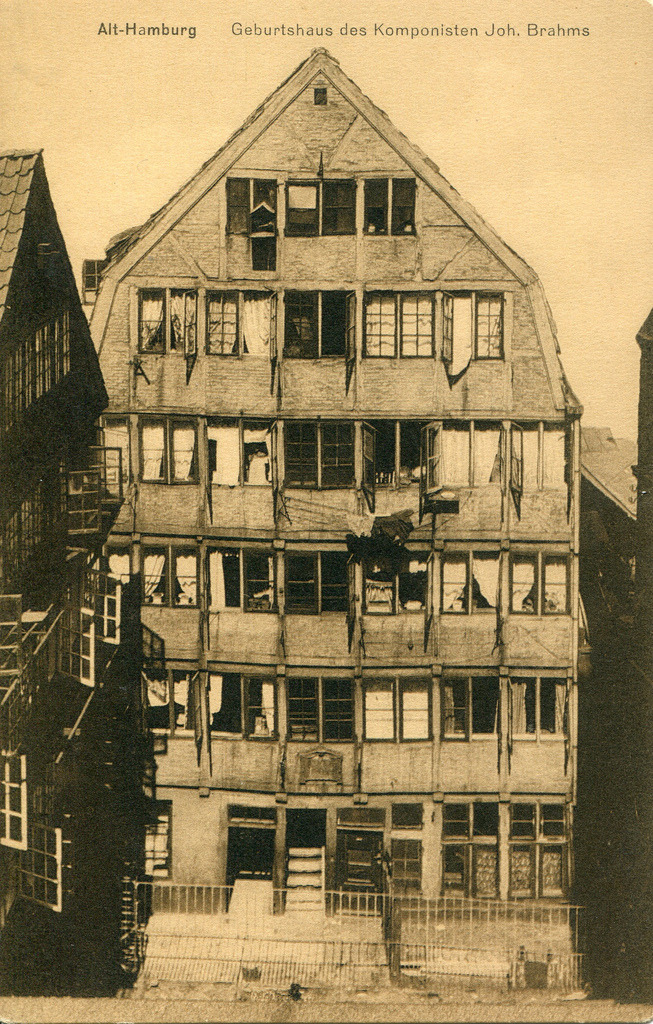 Улицы Гамбурга, 1910 год. 