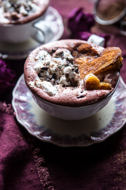 sweetoothgirl - Superfood Hot Chocolate with Honey Caramelized...
