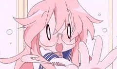 Blushing Cute Anime Girl Gifs