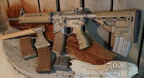 latmover - Round 2 of the Viking themed AR-15 in .50 Beowulf By...