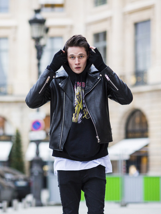rue des mauvais garçons (Andrew Westermann at PFW castings F/W 2015 by...)