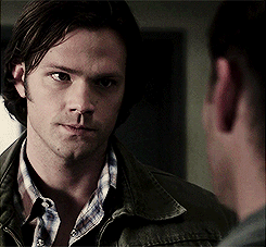 out-in-the-open - Dean is like “Shut up Sammy. I am hilarious”.