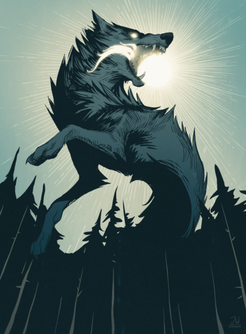 ex0skeletal-undead - The Wolf That Swallowed The Sun byJonathan...