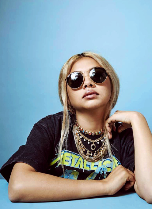 music-daily - Hayley Kiyoko photographed by Andrew Boyle for Out...