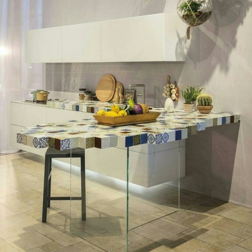 Mediterranean vibes… The Kitchen is conceived fo sharing...
