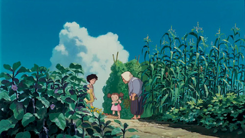 cinemamonamour - Ghibli Gardens - Grandma’s Garden in My Neighbour...