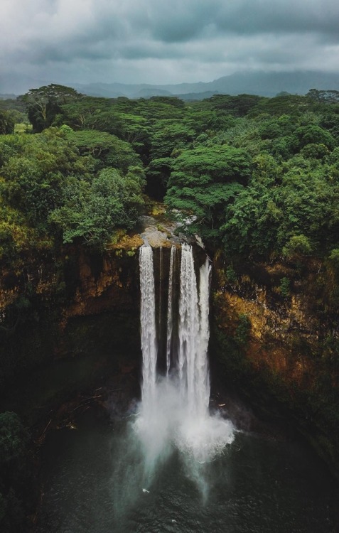 s-m0key - Wailua Falls, Hawaii | By - pray4julian