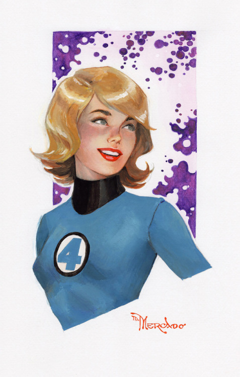 merkymerx - Susan Stormgouache on watercolor paper(I have a new...