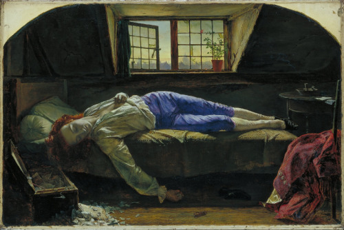 da-da-is-m - Henry Wallis - The Death of Chatterton, 1856Sam...